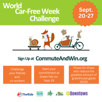 World Car Free Challenge sept 20 -27